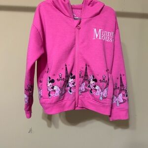 Disney Minnie Mouse Pink Kids Hoodie